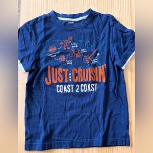 Gymboree Blue 'Just Cruisin' Short Sleeve Tee